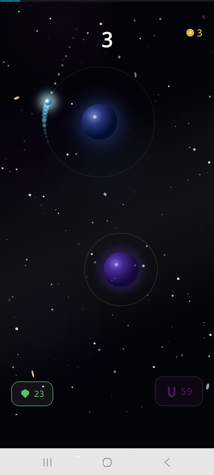 Orbit Lock level gameplay screenshot
